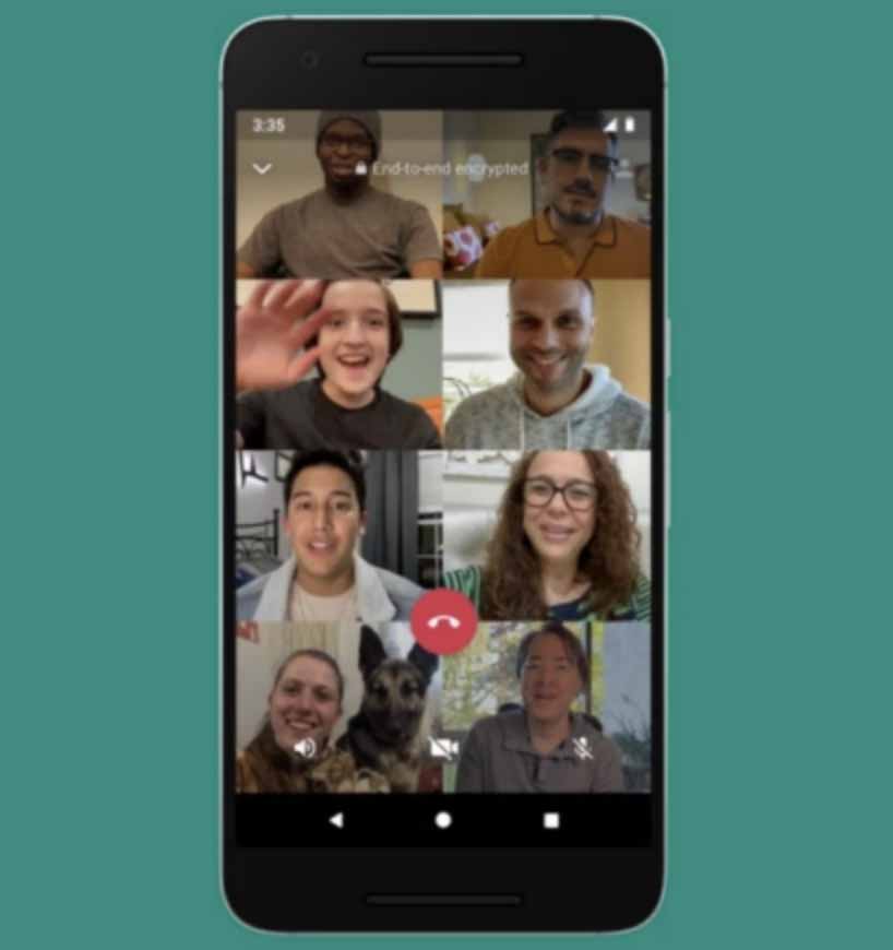 The app records WhatsApp voice and video calls